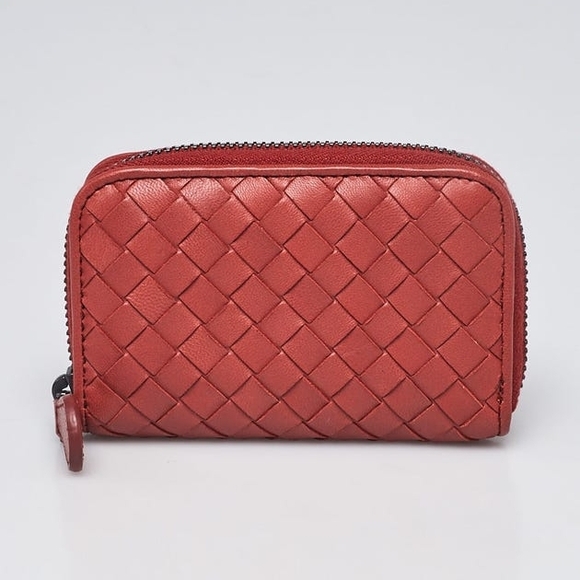 LABUBU PLUS Bottega Venetta Woven Leather coin purse - Picture 3 of 7